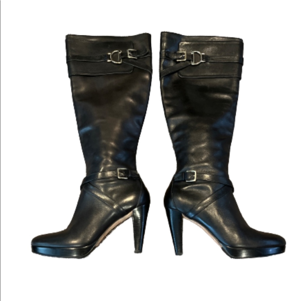 Cole Haan Poppy Bit Boots Nike Air Size 7.5